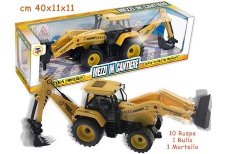 Mezzi In Cantiere - Trattore A Frizione (Assortimento) - 2