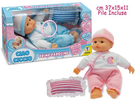 Ciao Ciccio Dolci Nanne Con Voce Corpo Soffice 30 Cm (Assortimento Maschio / Femmina)