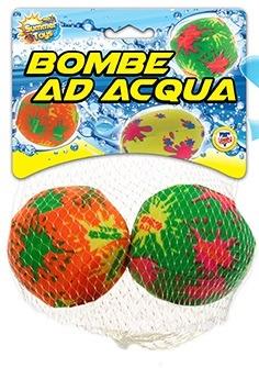 Bombe Ad Acqua Multicolore 2 Pz 100 Mm