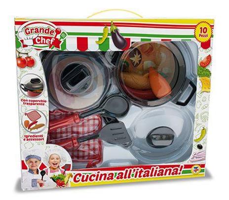 Grande Chef. Set Pentole Con Accessori 10 Pz - 2