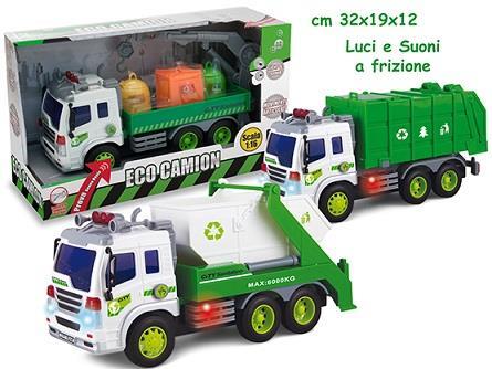 Eco Camion A Frizione Con Luci E Suoni (Assortimento) - 2