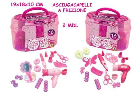 Miss Signorina - Fashion Girl - Valigetta Parrucchiera Rosa (Assortimento) - 2