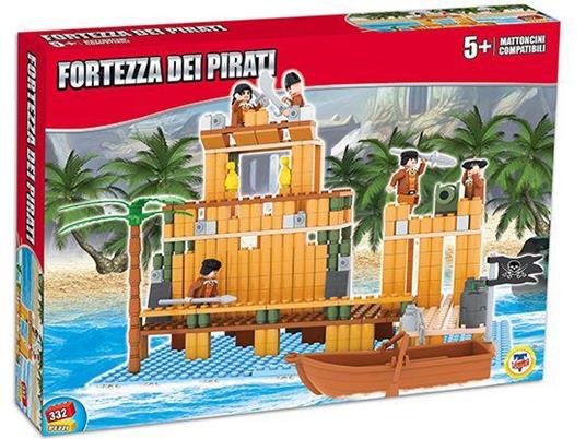 Costruzioni Click Clack. Fortezza Dei Pirati 332 Pz