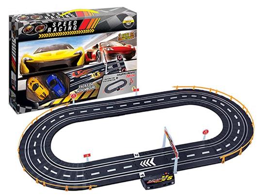 Pista Gran Turismo Con 2 Macchine Lunghezza