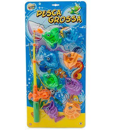 Super Pesca. Blister Piccolo Pescatore 8 Pesci