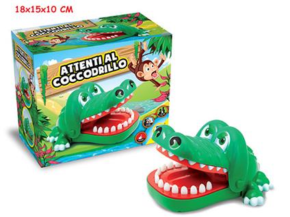 Gioco In Scatola Attenti Al Coccodrillo. Box