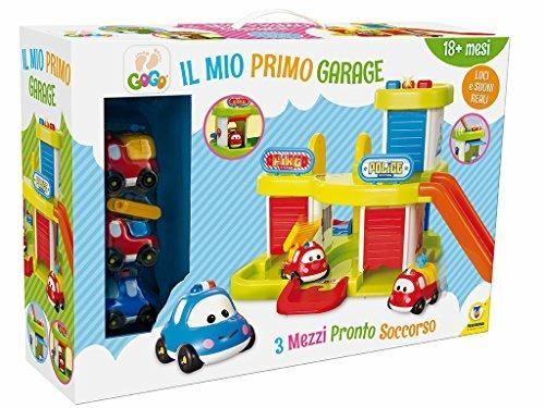 Garage Mezzi Di Soccorso Con 3 Macchinine. Window Box - 2