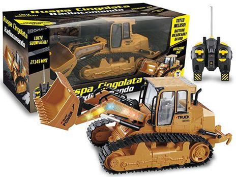 Ruspa Cingolata Radioc. C/Suoni E Luci Ruota 360 6 Funzioni. Window Box