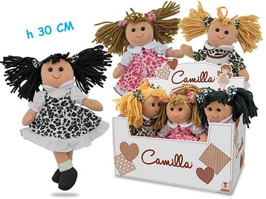 Teorema Giocattoli Camilla Vintage Bambola 3 Modelli 30 cm 