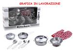 Grande Chef. Set Pentoline In Metallo Con Presina11 Pz