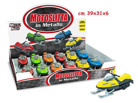 Teorema: Metal Kids. Motoslitta Scala 1:32 Assortimento