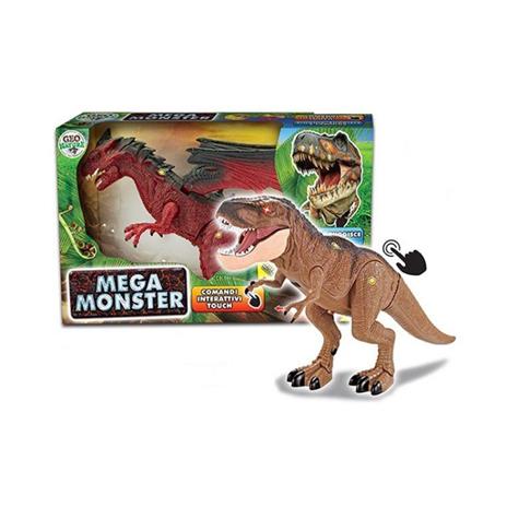 Teorema Geo Nature- Mega Monster Cammina Veramente Touch Suoni Reali 2 Ass Open Touch Box