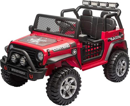 Auto Elettrica Jeep 2 posti 12Volts Telecomando 2.4Ghz 66707 - 2