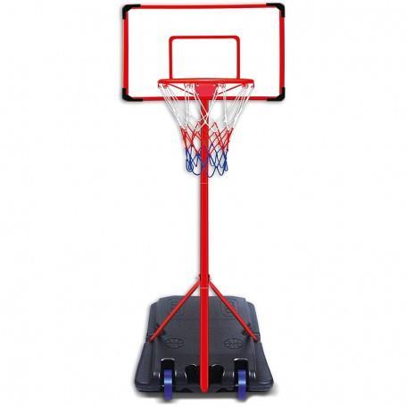 Tabellone E Canestro Basket 250 Cm Con Piantana Mobile Teosport Teorema 66859