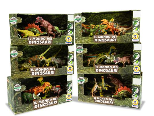 Geo Nature Playset Dinosauri 3 Modelli Assortiti