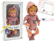 Baby Teo Neo Nati Femminuccia Bambolotto 45 cm