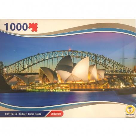 Puzzle 1000 Pezzi Australia - Sydney, Opera House Teorema 67039 - 2