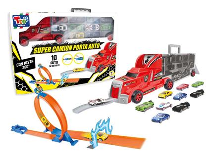 Teo''s Super Camion Bisarca con Auto