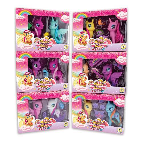 Unicorni con accessori MAGICI PONY Assortito 67378