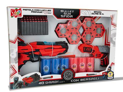 Sfida Pistole Soft Bullet con Luce - 67382