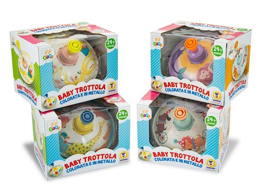 GoGo Trottola in Metallo Colorata 68046 Teorema Primi