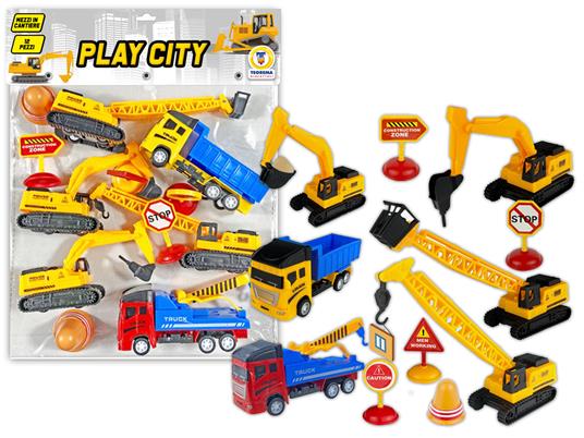 Playset Mezzi In Cantiere
