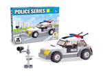 Auto Della Polizia Costruzioni Click Clack Da 55 Pezzi  68555