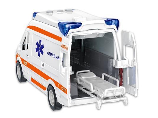 Ambulanza con Luci e Suoni e Porte Apribili - 68655 - 2