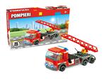 Camion Dei Pompieri Costruzioni Click Clack Vigili Del Fuoco Da 143 Pezzi  68780