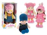 Bambola in Tessuto con Cappello 35cm. - 68813