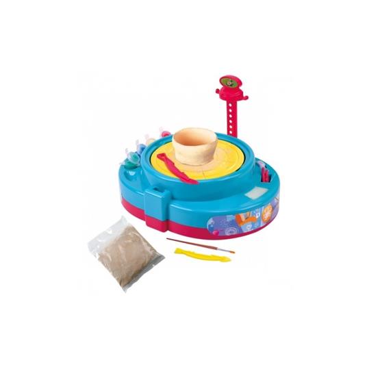 Playgo 74294 - Pottery Wheel - Kit Ceramica 9 Pezzi - 2