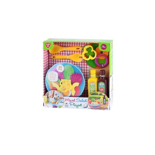 Playgo 74295 - Mixed Salad Playset - Set Di Insalata Mista