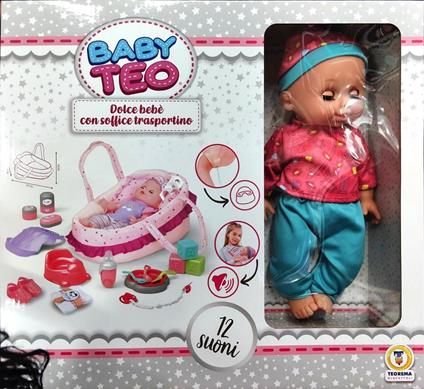 Baby Teo Set Bebe Con Accessori