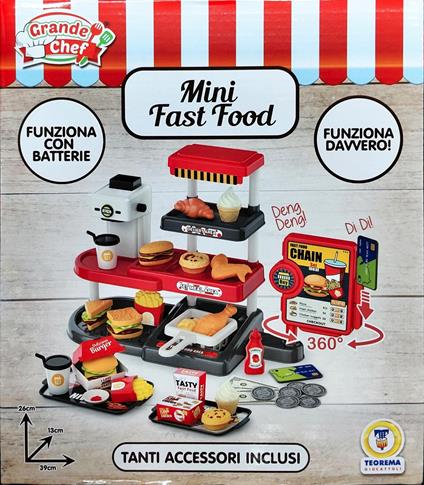 Mini Fast Food Grande Chef