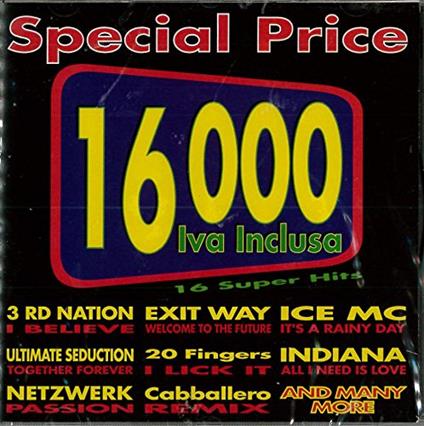 Special Price - Dancefloor Compilation - CD Audio