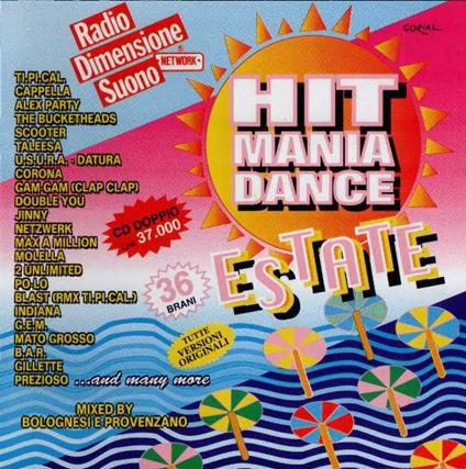 Hit Mania Dance Estate - CD Audio