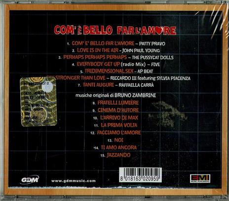 Com'è Bello Far L'amore (Colonna sonora) - CD Audio di Bruno Zambrini - 2