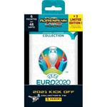 UEFA EURO Football 2020 Scatola in metallo con 6 bustine protettive + 3 carte limited edition Trading cards Panini