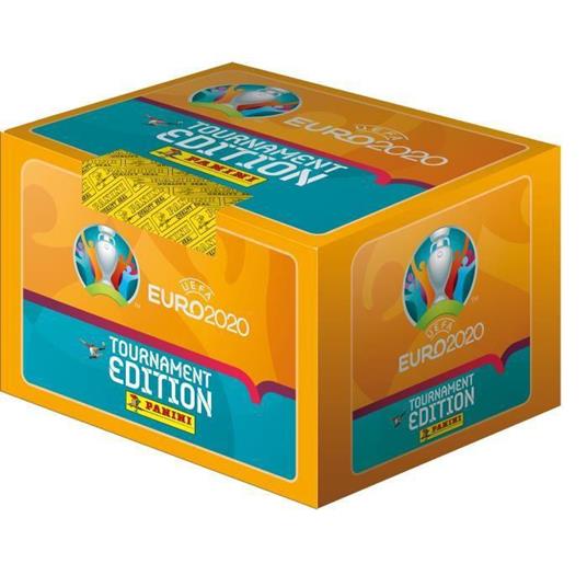 PANINI Scatola da 100 bustine UEFA EURO 2020 STICKERS 2021 Tournament Edition