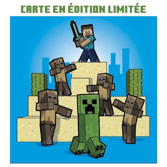 Panini MCSTP Minecraft-Confezione da 50 Adesivi Panini MCSTP Minecraft-Confezione da 50 Adesivi