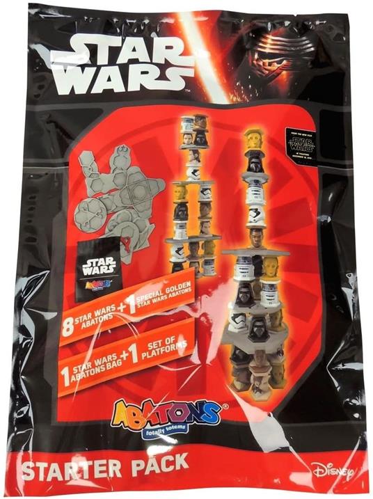 Star Wars Abatons Starter Pack Bag Platforms Special Golden Panini