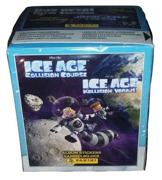 L'Era Glaciale Rotta di Collisione Box 50 Bustine Figurine Panini