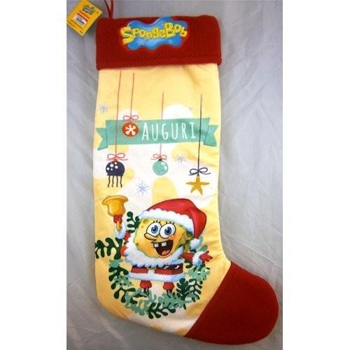 spongebob calza befana in peluche