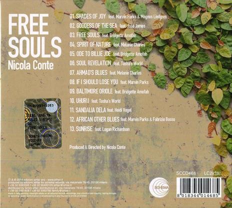Free Souls - CD Audio di Nicola Conte - 2