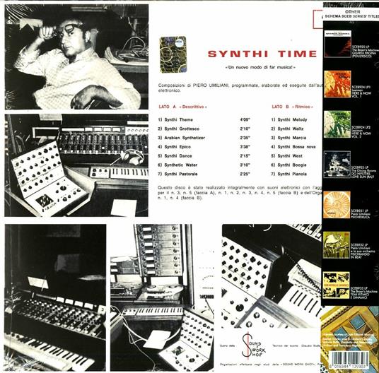 Synthi Time - Vinile LP + CD Audio di Piero Umiliani - 2