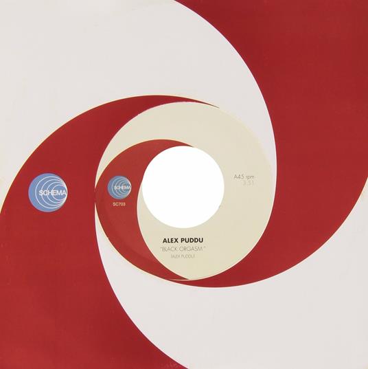 Alex Puddu - Black Orgasmo - Vinile 7''