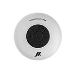Speaker con ventosa, tasti per musica e chiamate, microfono integrato e vivavoce, protetto dall’acqua per utilizzo in doccia, bagno, piscina e cucina