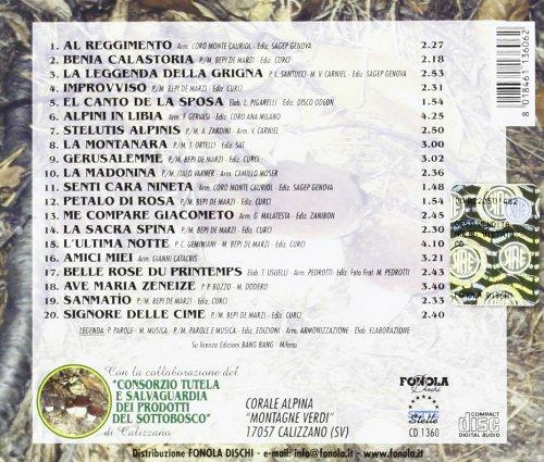 Corale Alpina Montagne Verdi - CD Audio - 2