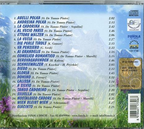 Dai Monti Del Cadore - CD Audio di Oskar De Tomas Pinter - 2