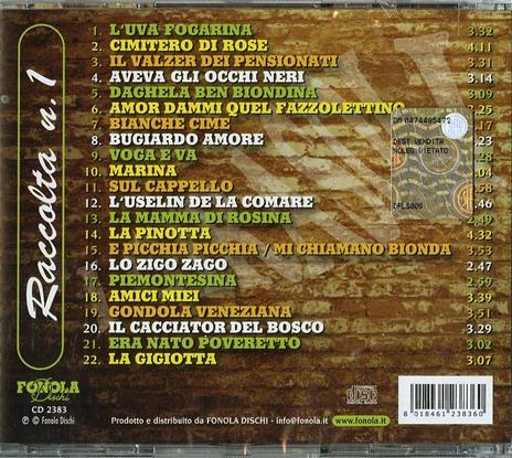 Canzoni di casa nostra vol.1 - CD Audio di Girasoli - 2